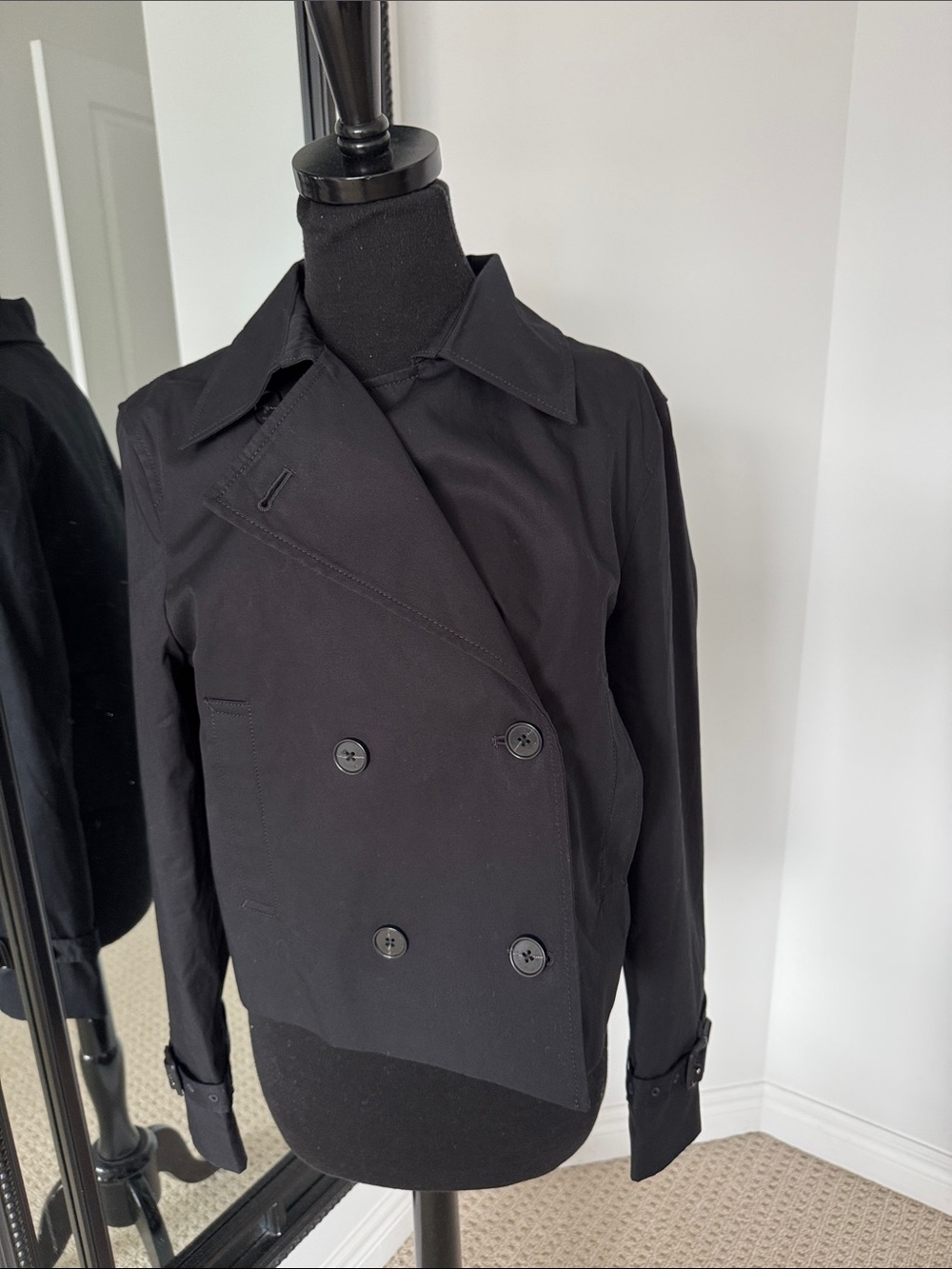 Aritzia Esquire  Double-Breasted Jacket coat size small nwt